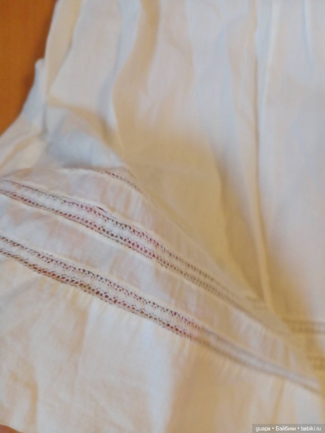 Антикварное платье для куклы (фото 3)