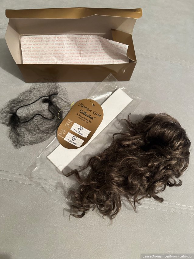 Парик 7/8 Monique — Парики и волосы (мохер) для кукол (фото 3)