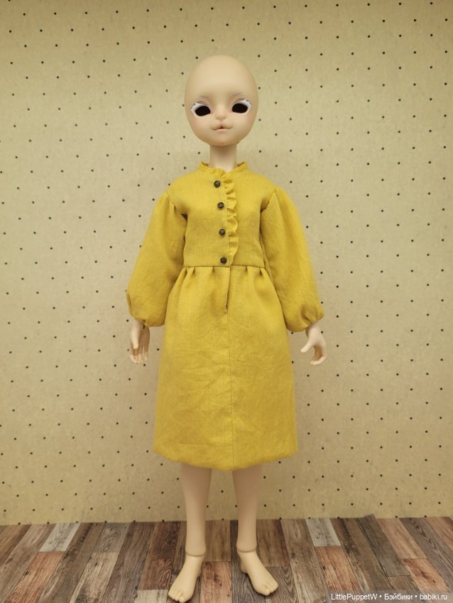 Гочичное платье для кошек ufdoll 1/4 и схожих bjd (фото 2)