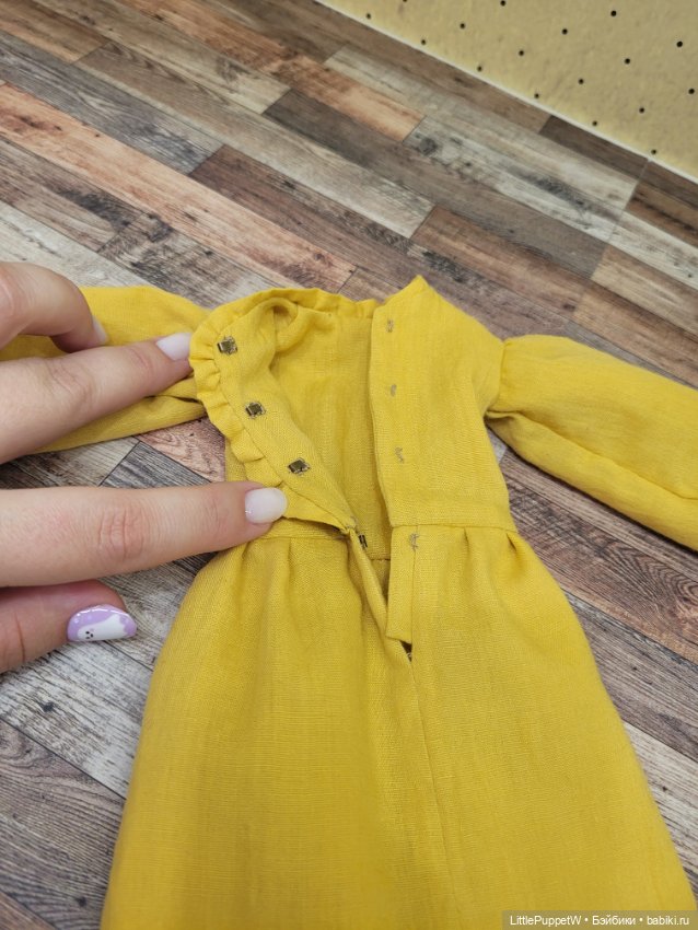 Гочичное платье для кошек ufdoll 1/4 и схожих bjd (фото 6)