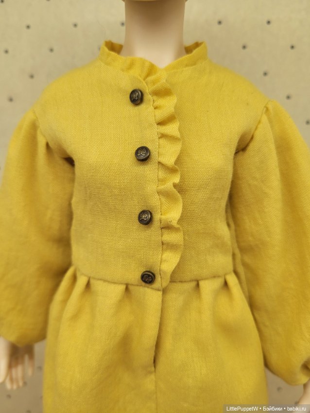 Гочичное платье для кошек ufdoll 1/4 и схожих bjd (фото 3)