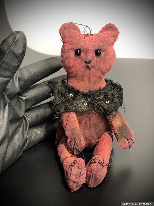 Фантазийная текстильная кукла ручной работы (фото 6)