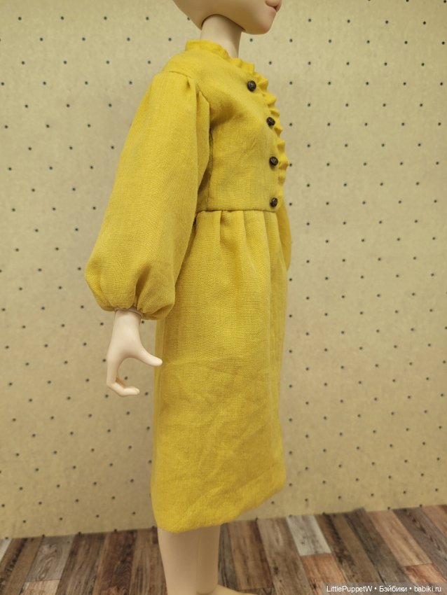 Гочичное платье для кошек ufdoll 1/4 и схожих bjd (фото 4)