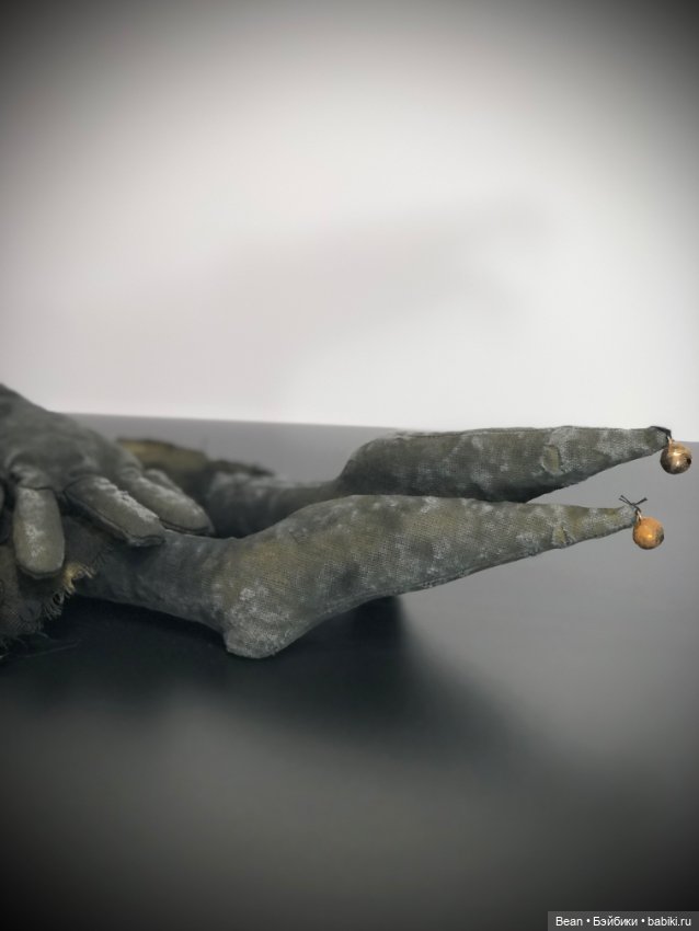 Фантазийная текстильная кукла ручной работы (фото 4)