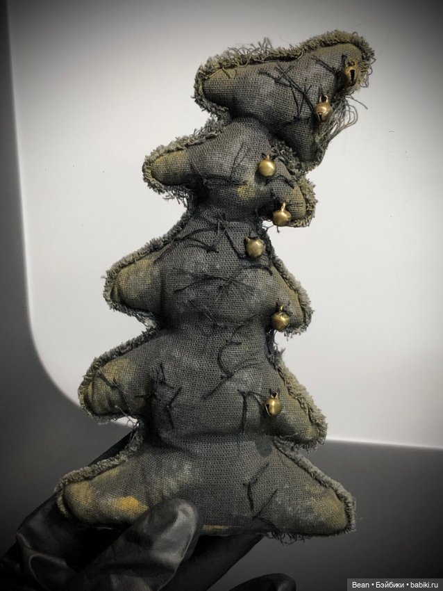 Фантазийная текстильная кукла ручной работы (фото 7)