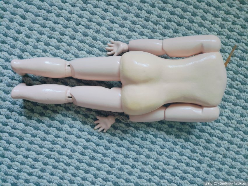 Красивое репликовое тело — Реплики антикварных кукол (фото 3)