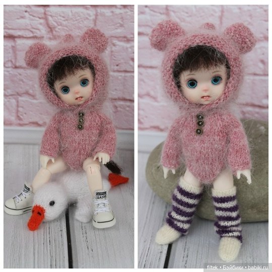 Тотальная распродажа. Авторские вязанные комплекты на Баболи, 16 см