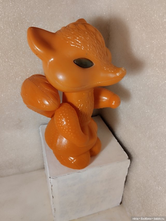 Дутыш СССР Лиса, лисичка — Винтажные куклы и игрушки детства (фото 2)