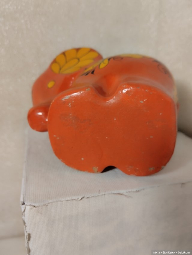 Игрушка СССР Слон, слоник (фото 5)