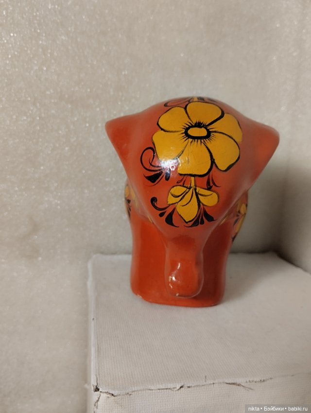 Игрушка СССР Слон, слоник (фото 2)