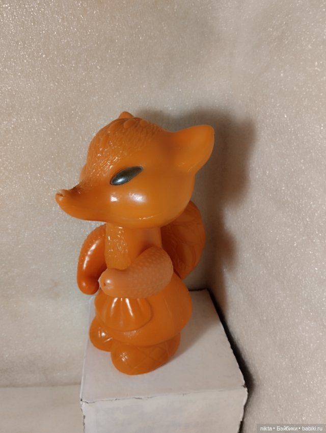 Дутыш СССР Лиса, лисичка — Винтажные куклы и игрушки детства