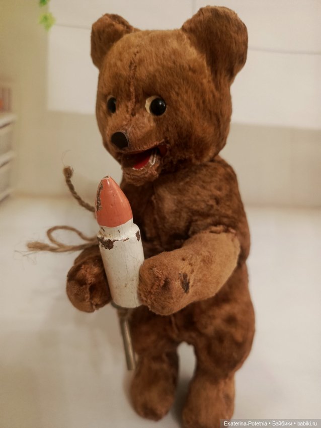 Медведь. Механическая рабочая игрушка (фото 7)