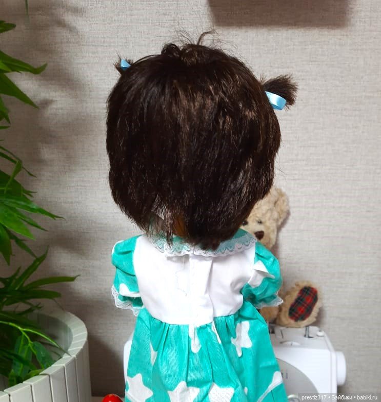 Большая, 50 см, в новом состоянии, кукла ГДР (фото 4)