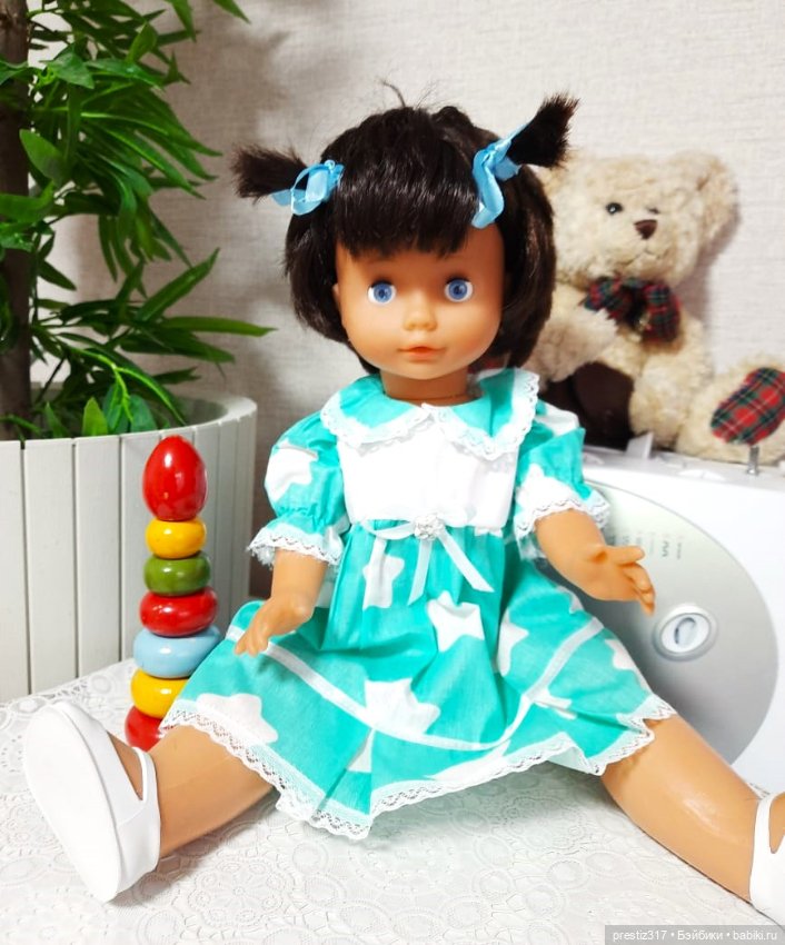 Большая, 50 см, в новом состоянии, кукла ГДР (фото 5)