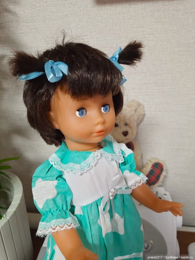 Большая, 50 см, в новом состоянии, кукла ГДР (фото 3)