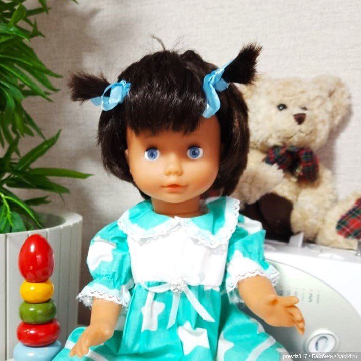 Большая, 50 см, в новом состоянии, кукла ГДР (фото 8)