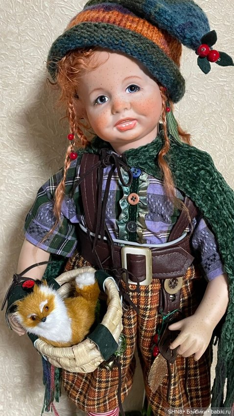 Эльф ищет дом — Реплики антикварных кукол (фото 3)