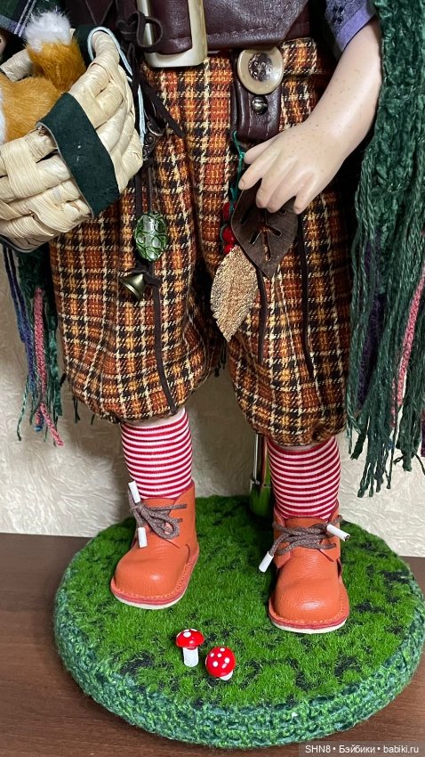 Эльф ищет дом — Реплики антикварных кукол (фото 4)