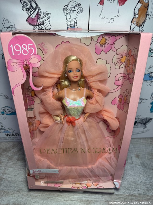 Барби "Персики и сливки" блондинка