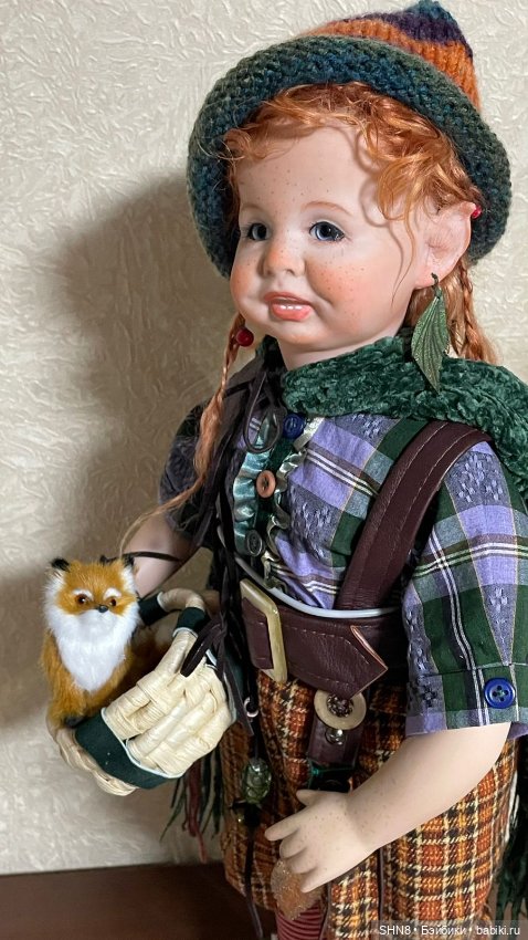 Эльф ищет дом — Реплики антикварных кукол (фото 9)