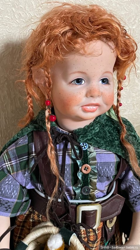 Эльф ищет дом — Реплики антикварных кукол (фото 7)