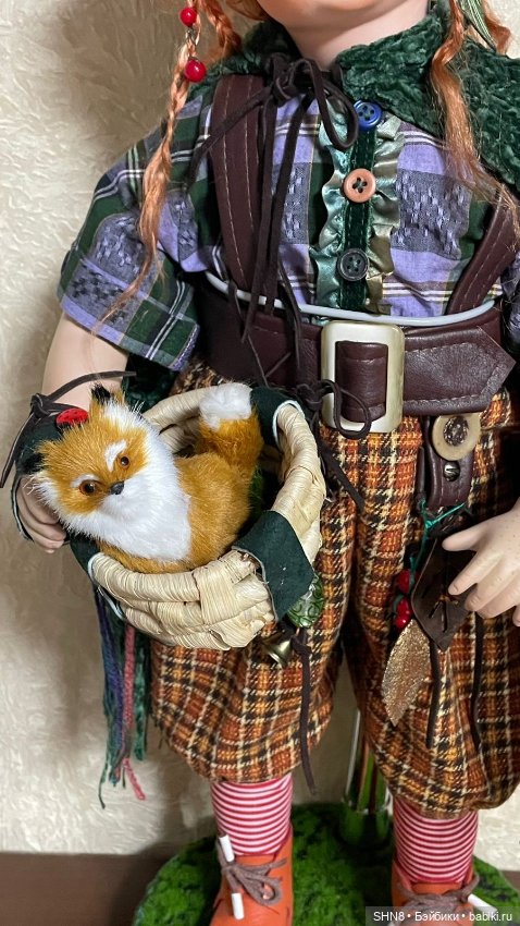 Эльф ищет дом — Реплики антикварных кукол (фото 5)