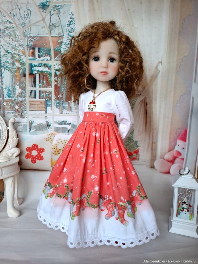 Платье для кукол Ruby Red (фото 3)