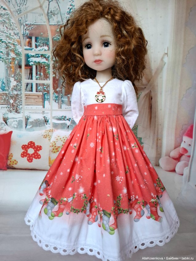 Платье для кукол Ruby Red (фото 5)
