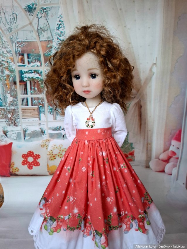 Платье для кукол Ruby Red (фото 4)
