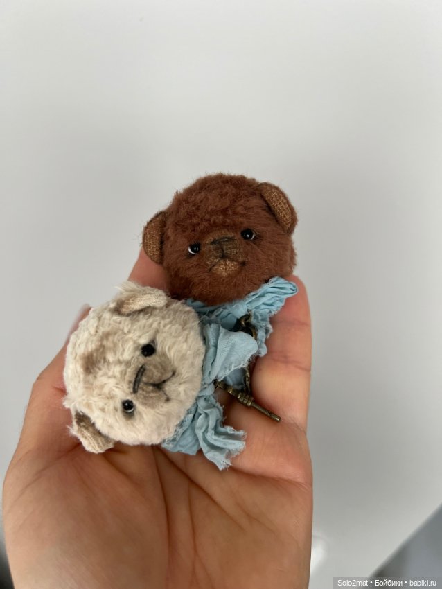 Брошка мишка Тедди — Авторские игрушки (фото 4)