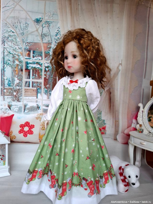 Платье для кукол Ruby Red (фото 4)