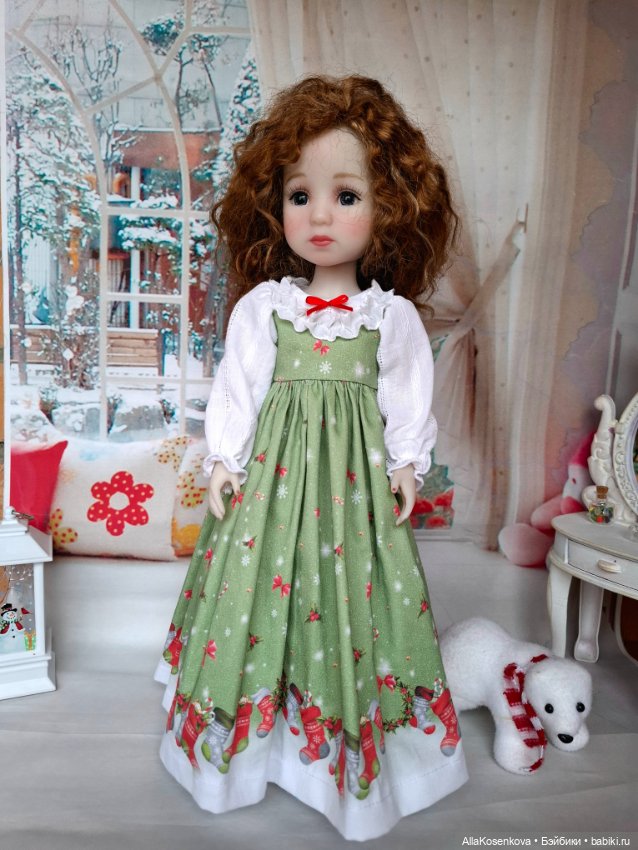 Платье для кукол Ruby Red (фото 5)