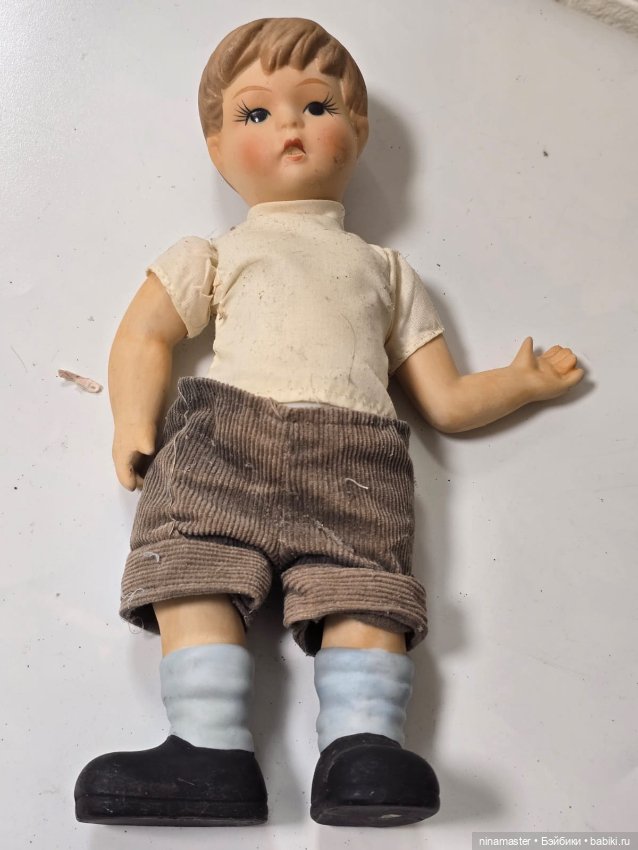 На реставрацию. Мальчик от Goebel Hummel (фото 8)