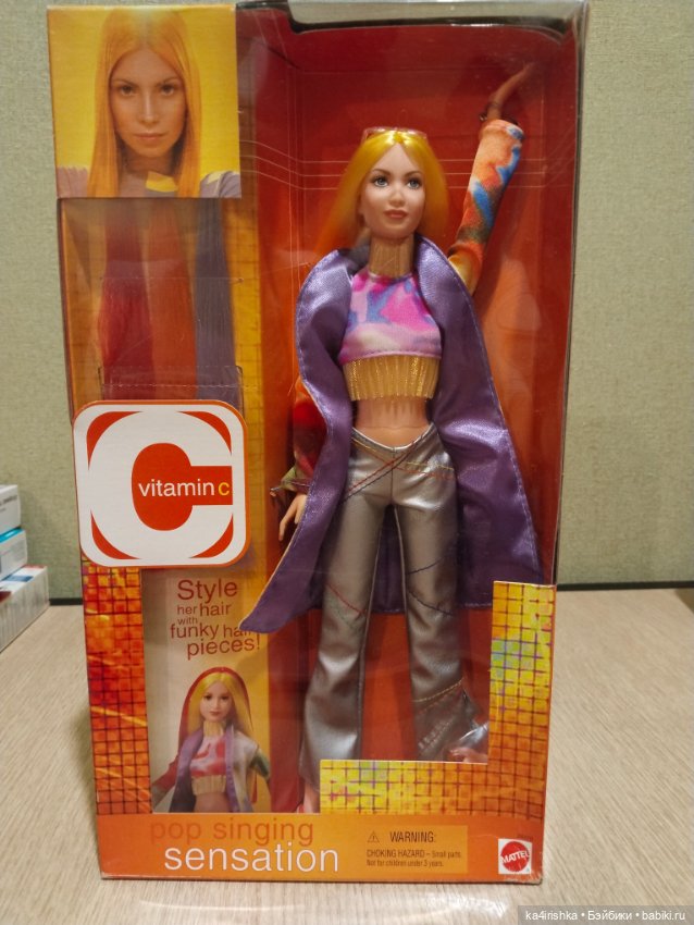Кукла Барби Витамин С на Молде Годдесс Goddess Barbie (фото 3)