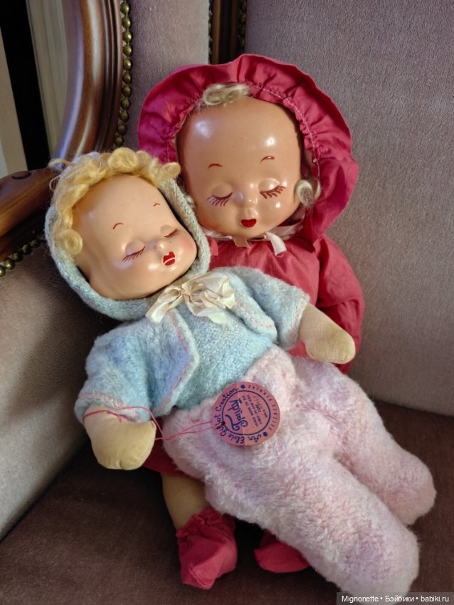 Трехлицая Труди, малышка — Антикварные куклы
