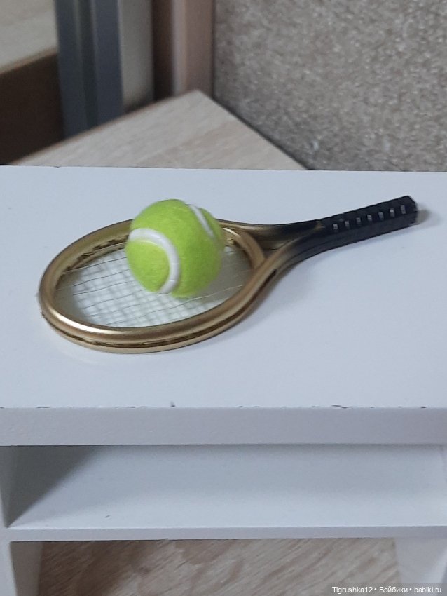 Набор теннис 🎾 — Аксессуары для кукольных фотосессий