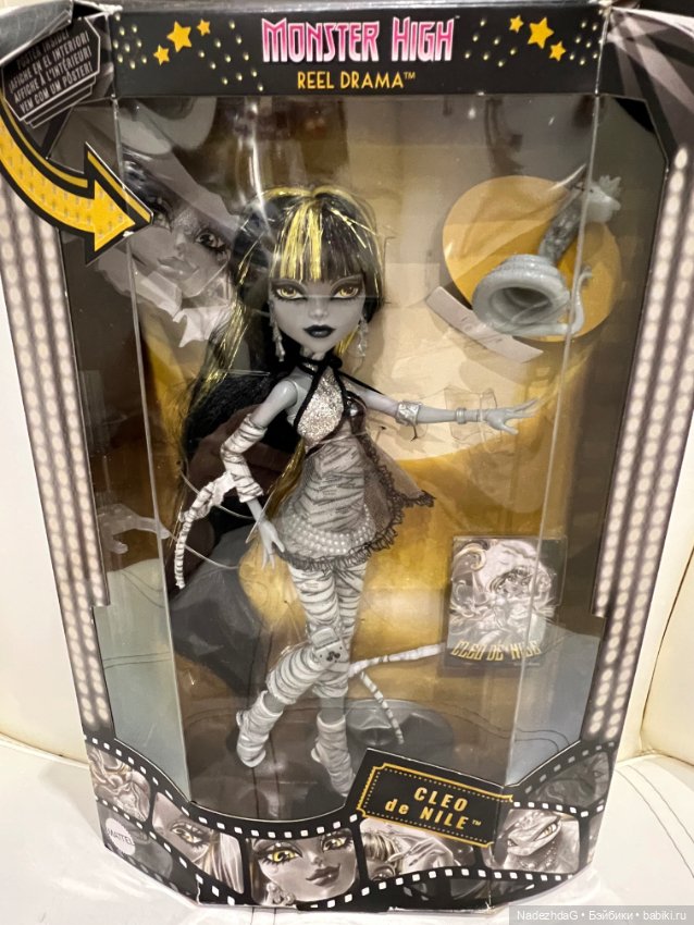 #2 Monster High Reel Drama Cleo De Nile (фото 10)