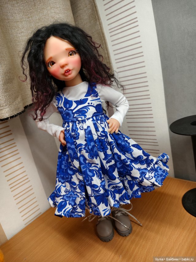 Авторская бжд куколка Марина (фото 5)