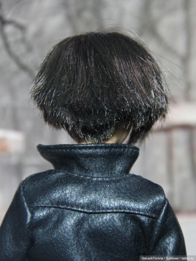 ООАК голова куклы Барби брюнетки Fashionistas #234 репейнт (фото 8)