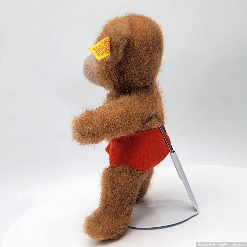 Медвежонок Steiff “Knöpfchen” (оригинал, Германия, винтаж) (фото 4)