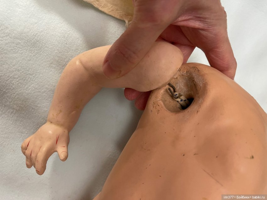 Антикварная немецкая кукла 1294 Simon Halbig (фото 8)