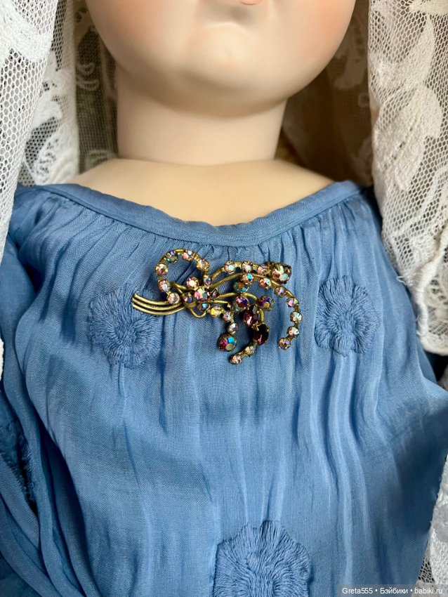 Волшебная брошь , кристаллы Борреаль , старая Чехия