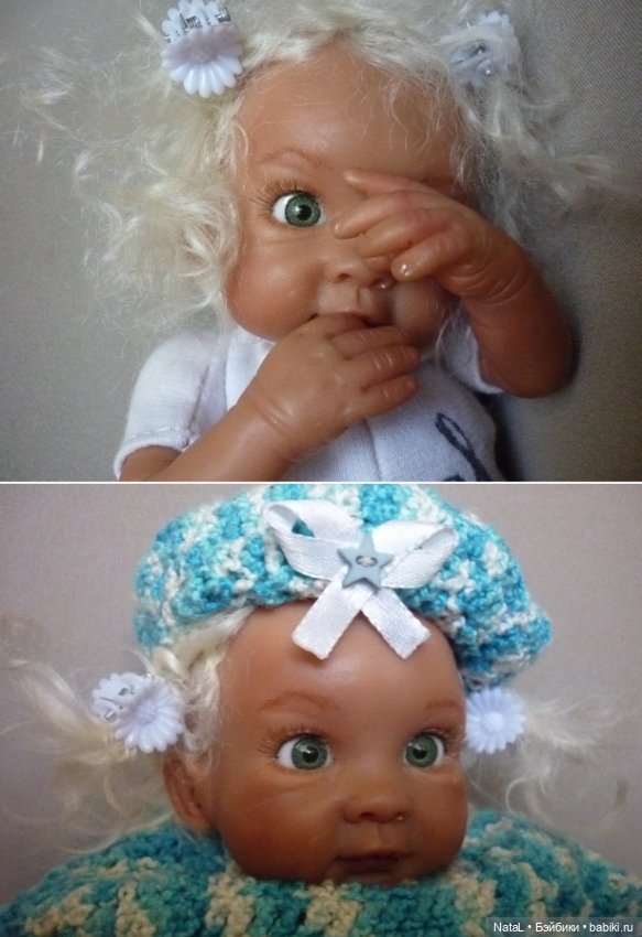 Куколка коллекционная, белокурая малышка (фото 4)