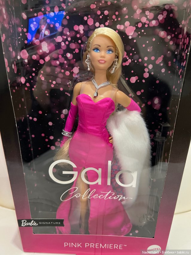 Barbie gala pink premier Одиль
