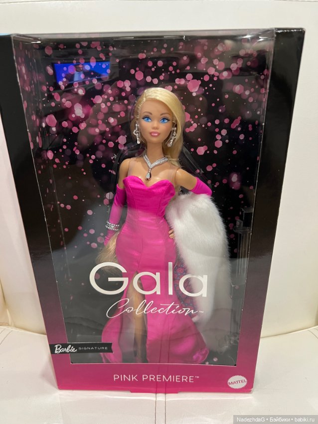 Barbie gala pink premier Одиль