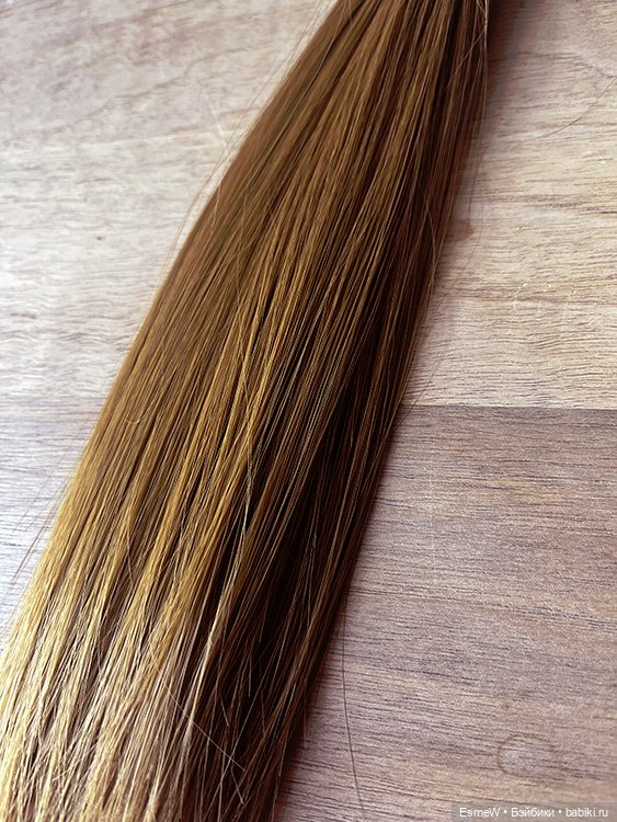 Саран для кукол — Парики и волосы (мохер) для кукол (фото 2)