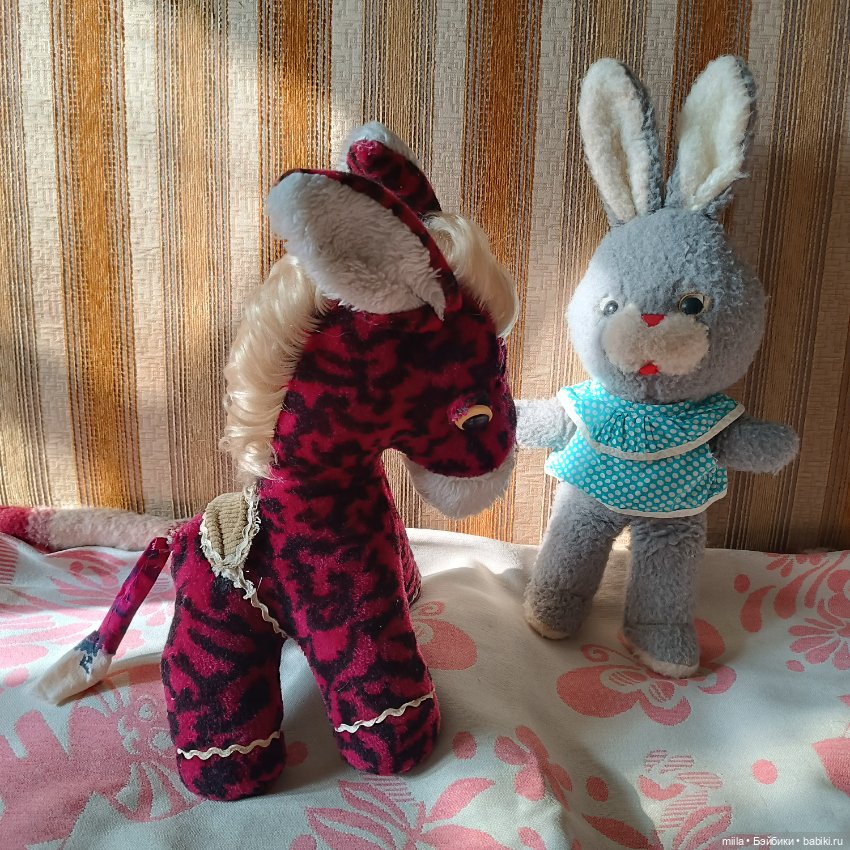 ССССР Мягкая Игрушка Заяц Зайчик Осёл Ослик (фото 2)