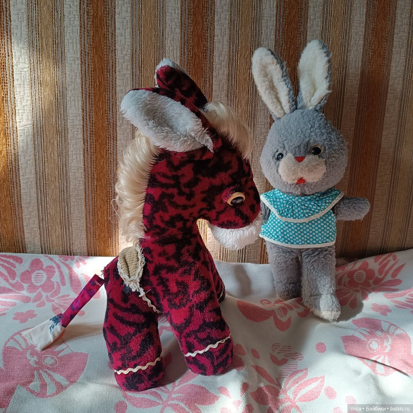 ССССР Мягкая Игрушка Заяц Зайчик Осёл Ослик (фото 5)