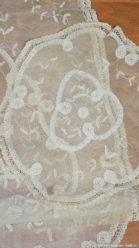 Редкий комплект антикварных салфеток, Брюссель (фото 2)