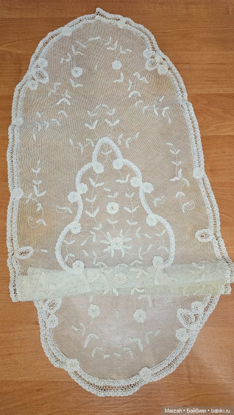 Редкий комплект антикварных салфеток, Брюссель (фото 4)